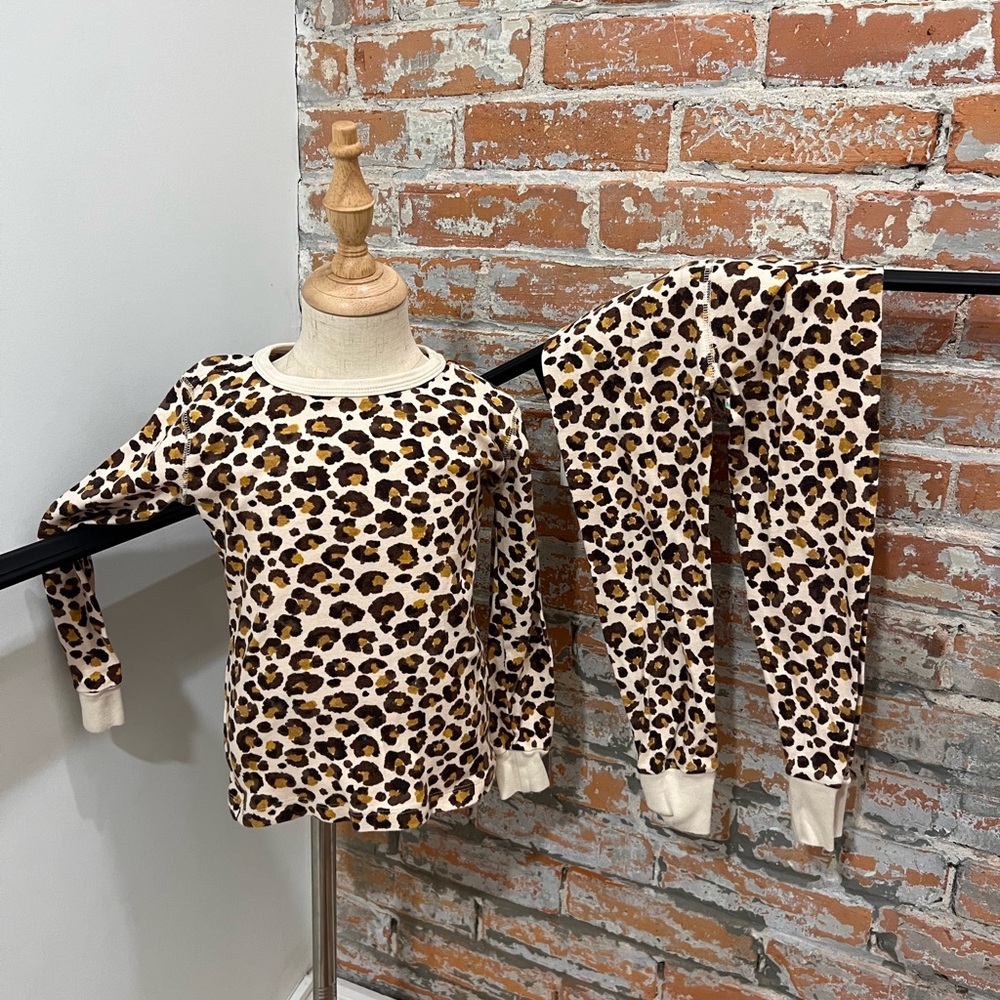 Leopard Print Pajama Set